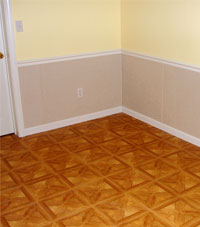 Basement Walls in a home in Waterloo, Iowa