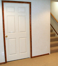 Basement Ceiling Tiles installed in a Iowa refinished basement