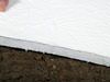 Crawl space insulation installed in Osage on a dirt floor