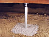 Hampton installation of a crawl space jack