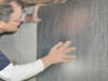 Crawl space insulation installed in Oskaloosa on a dirt floor