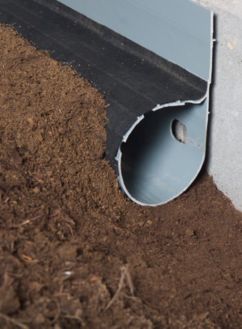 crawl space drain system installed in Chariton